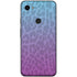 Cheetah Print Purple and Blue Google Pixel 3a XL Skin